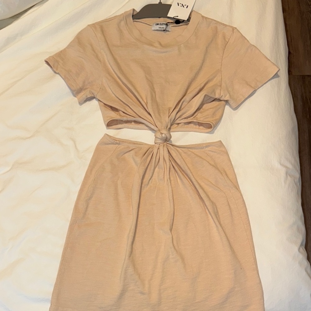 LNA cutout dress